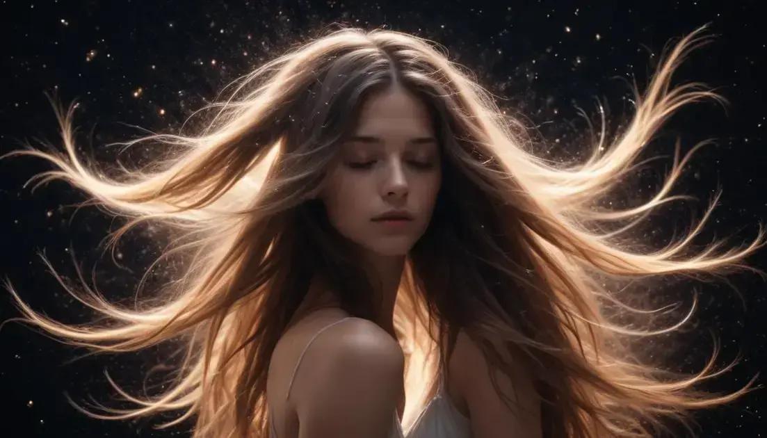 Sonhar com cabelo crescendo: renovação e transformação