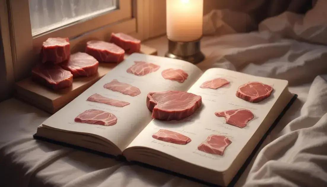 Dicas para lembrar e analisar seus sonhos com carne