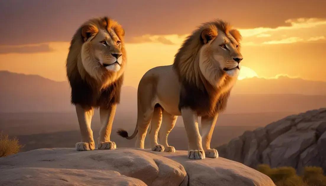 Sonhar com leão: símbolo de liderança?