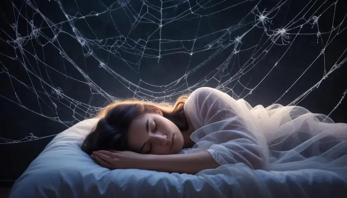 Dicas para lidar com sonhos recorrentes com aranhas
